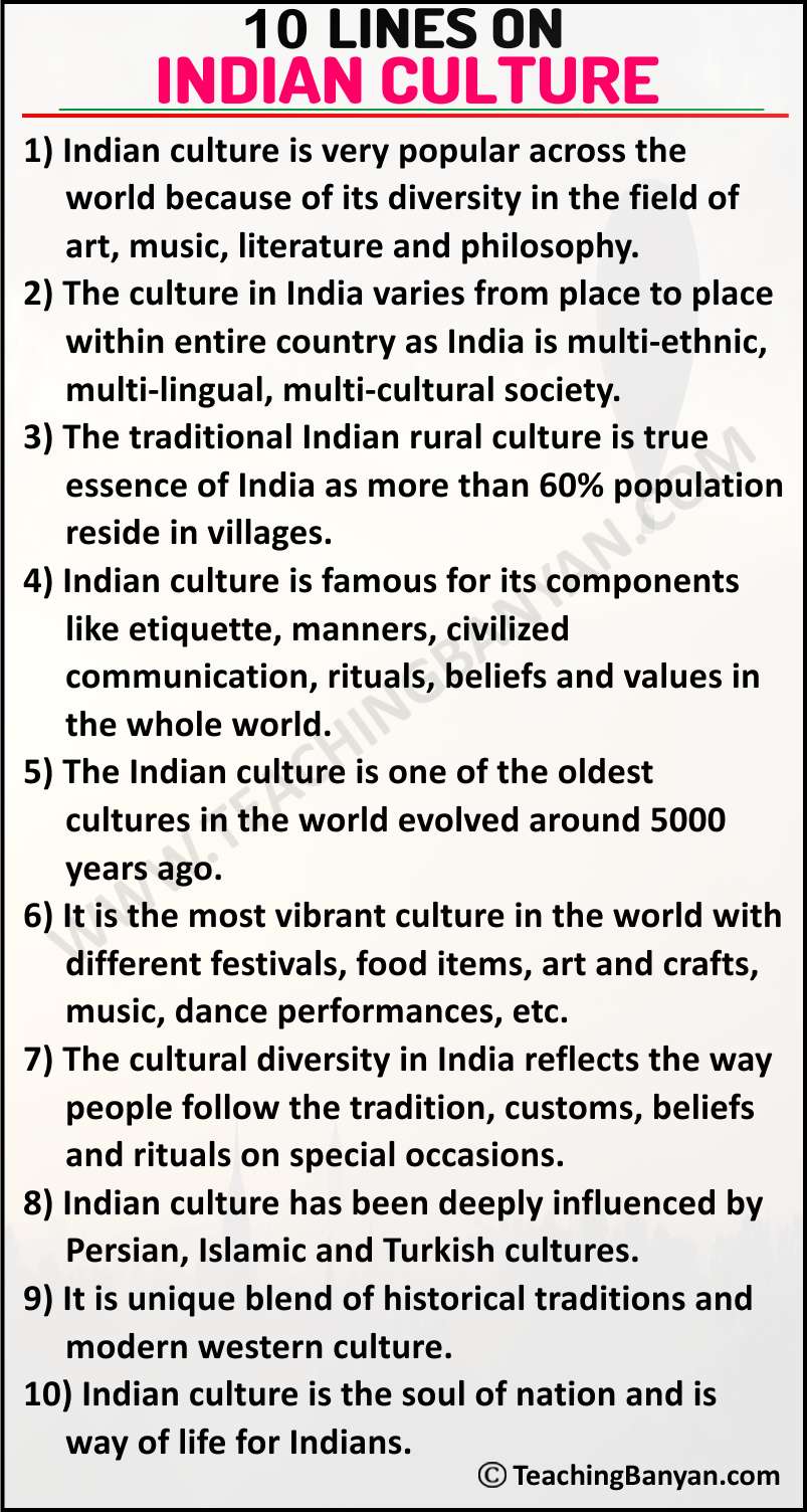 uniqueness of indian culture essay in english