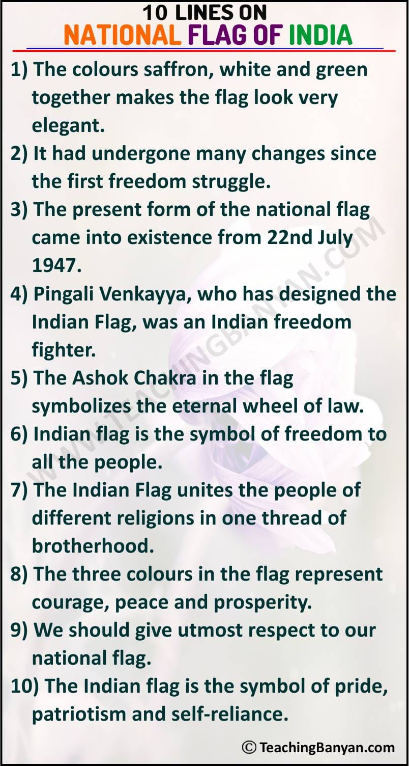 essay about india flag