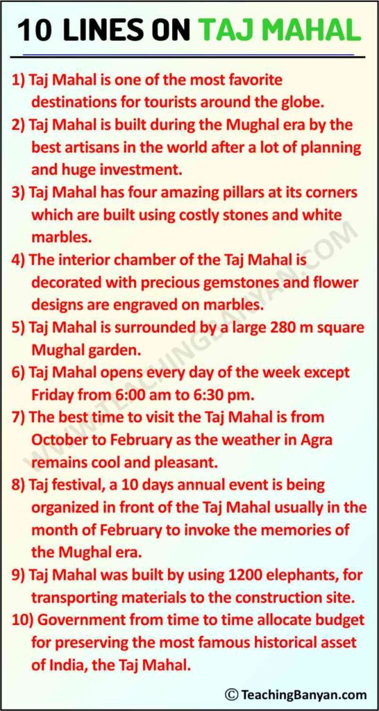 taj mahal essay in tamil