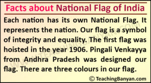 Facts about National Flag of India