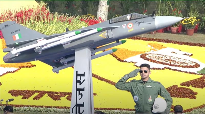 Tejas Fighter In Parade